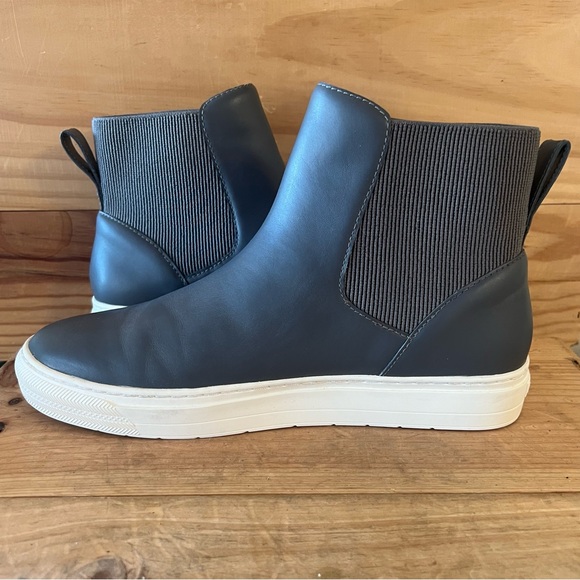 Frankie4 Ebony Crawford Sneaker Boot in Charcoal Grey Leather Size 10 NWOB - Picture 5 of 13